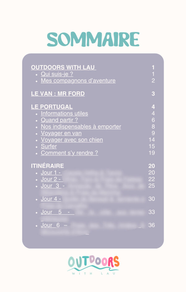 Roadbook Portugal : itinéraire 3 semaines en van (format PDF) – Image 2