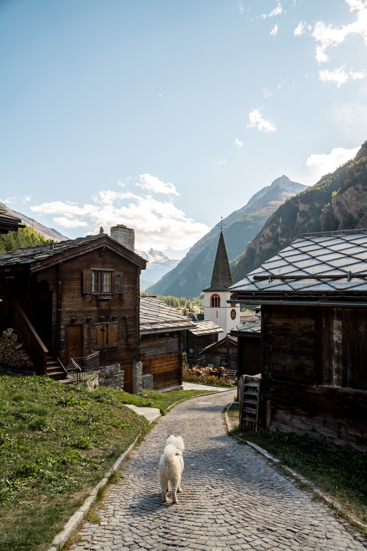 Village de Randa, Valais Suisse