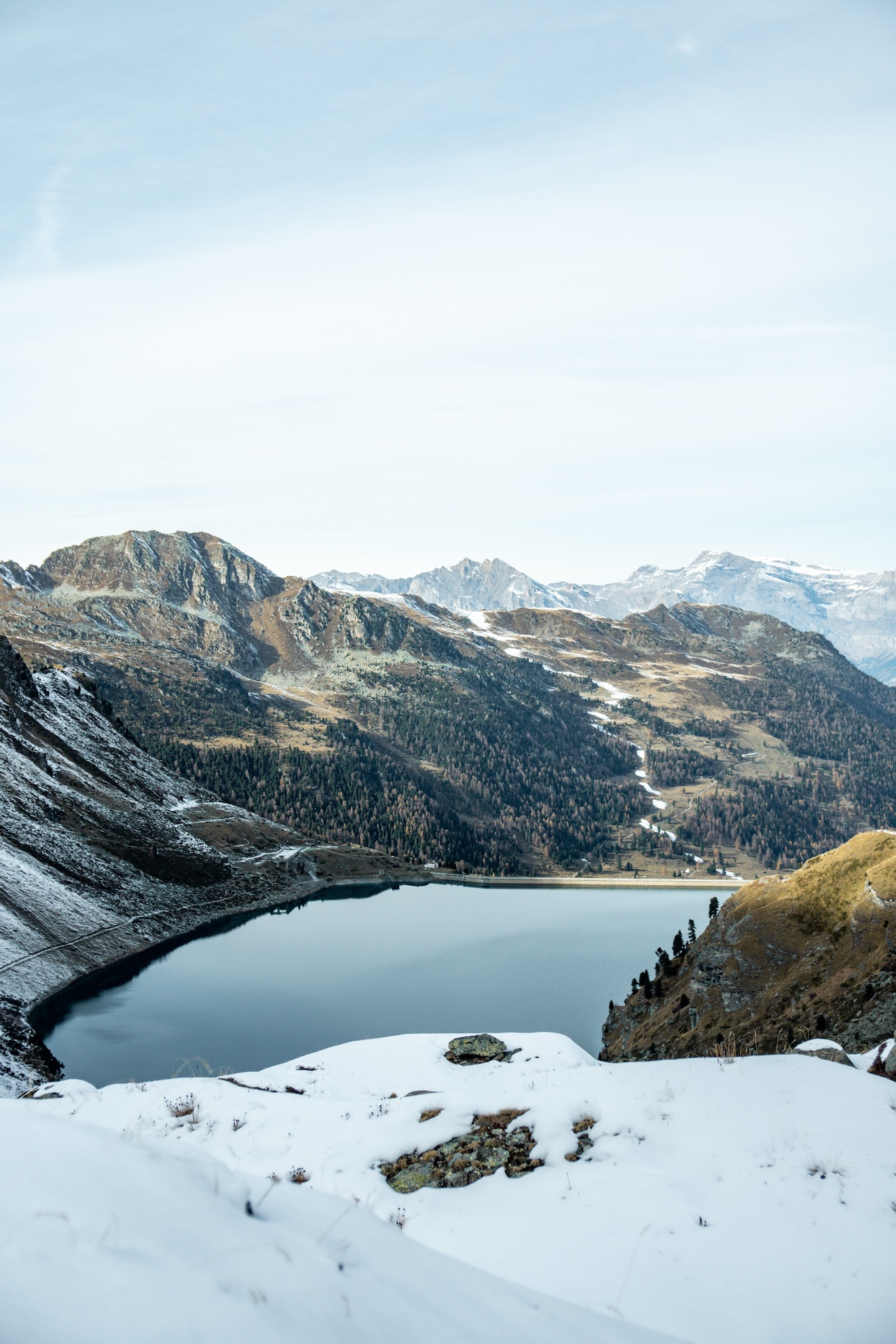 Randonnée autour du barrage de Cleuson jusqu’au refuge de Saint-Laurent, Valais Suisse
