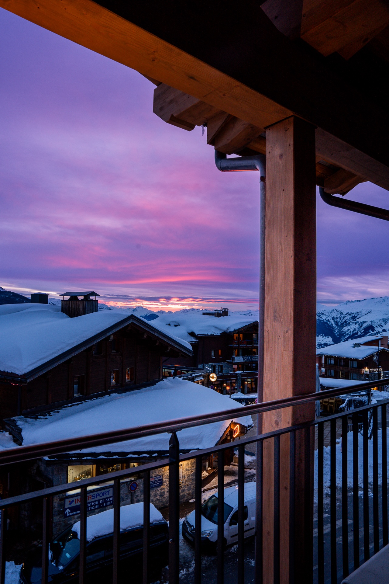 Hébergement Altitude Résidences à La Rosière avec vue sur les montagnes