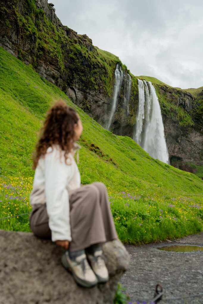 Cascade de Seljalandsfoss en Islande
