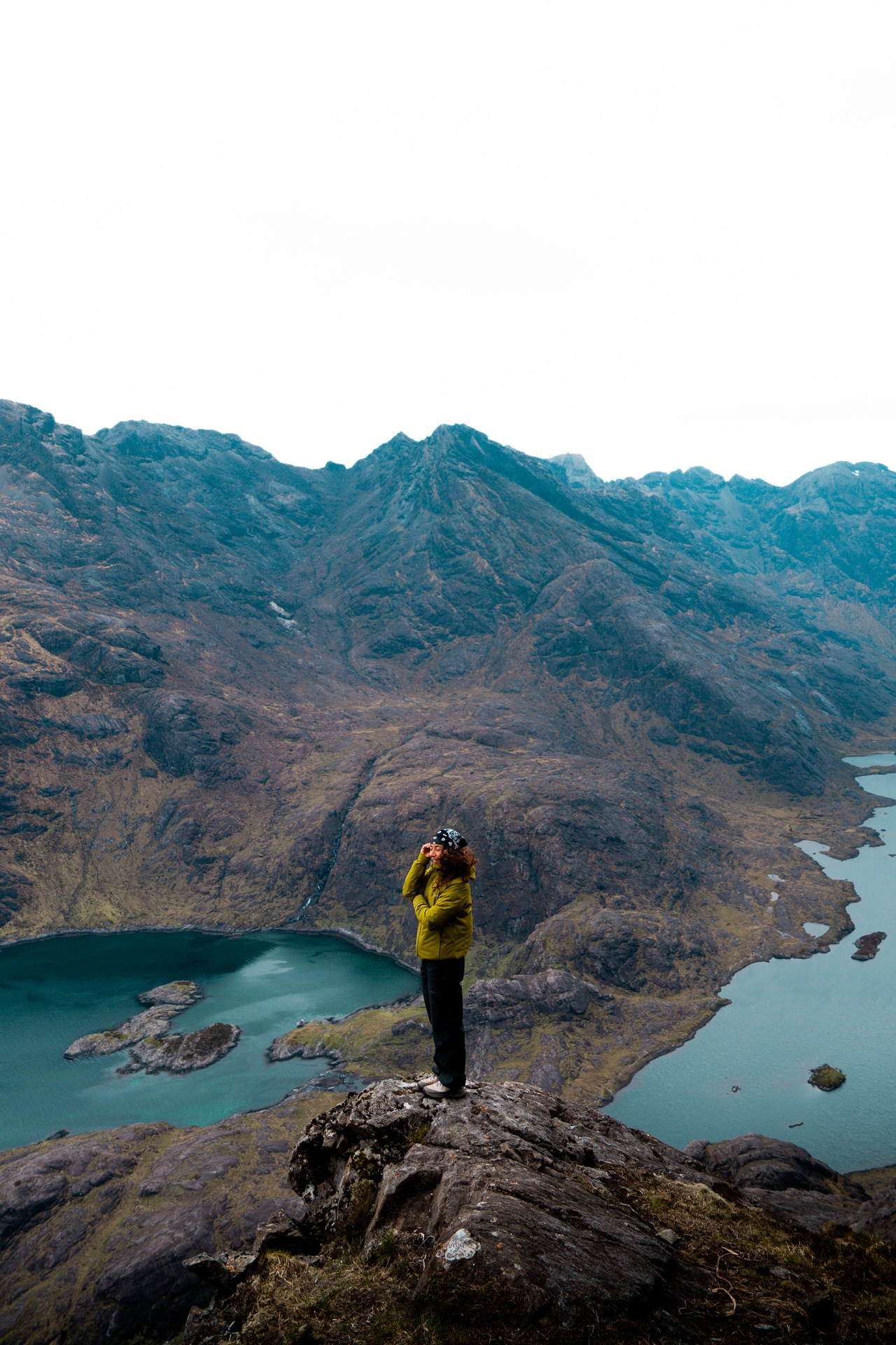 Panorama depuis Sgùrr na Strì sur l'île de Skye en Écosse